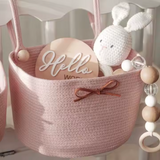 Baby Cotton Rope Crib Hanging Organiser