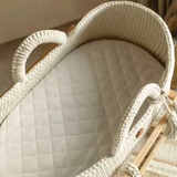 Lumi Baby Moses Basket Bassinet - Straight Design