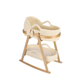 Baby Moses Basket Bassinet with Round Hood