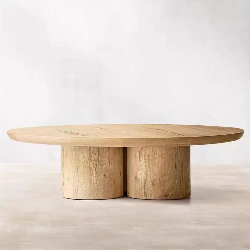 Capri Round Wood Coffee Table