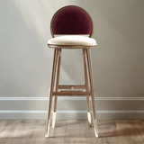 Piccadilly Kitchen Bar Stool Chairs - Wooden & Rattan