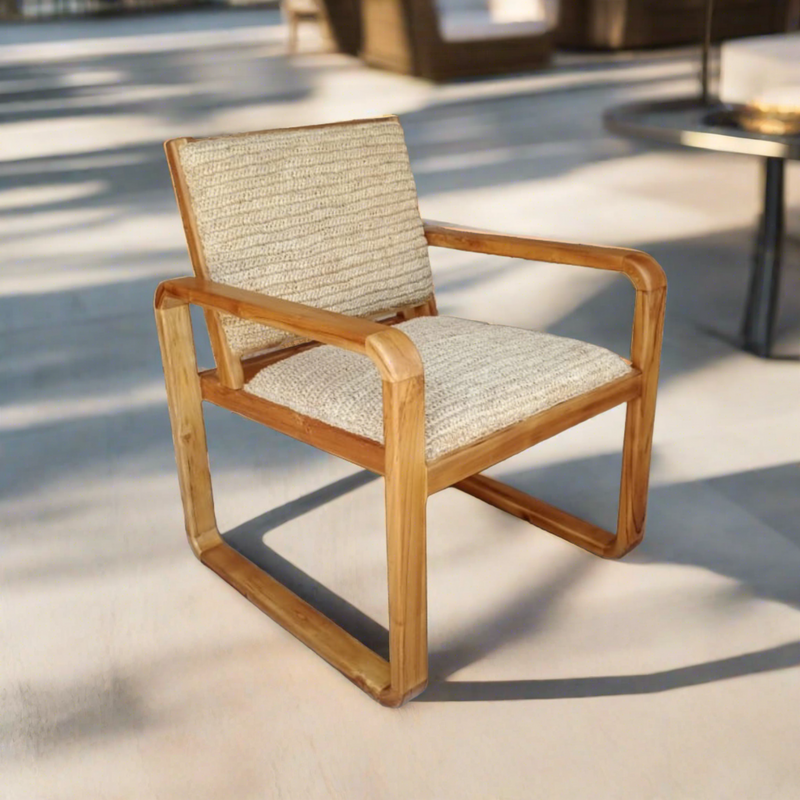 Pierre Occasional Indoor and Outdoor Rattan Lounge Chair