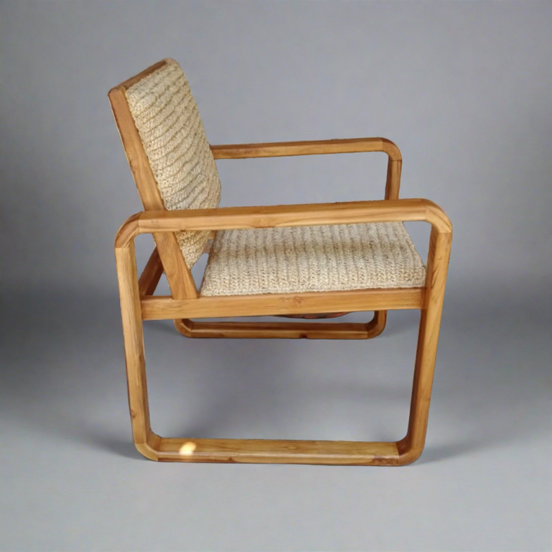 Pierre Occasional Indoor and Outdoor Rattan Lounge Chair