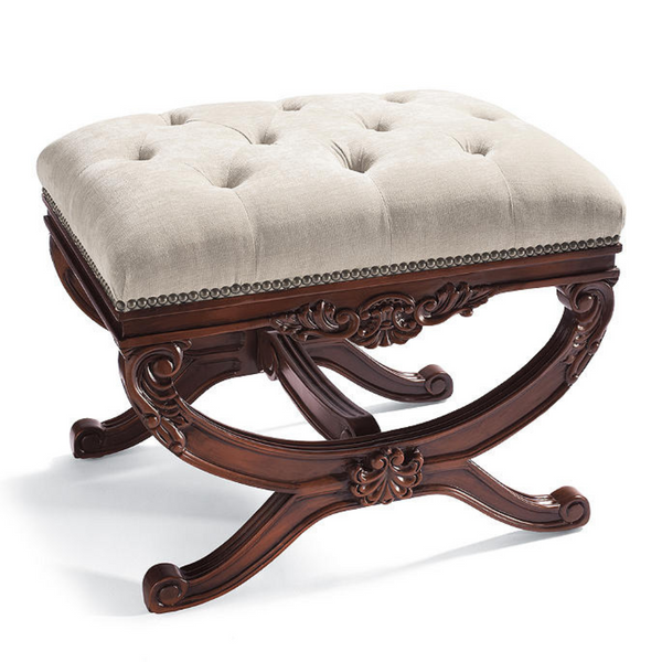 Queen Victoria Ottoman Footstool & Small Bench