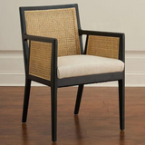 Rinella Nordic Rattan & Wood Dining Chair