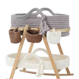 Rocking Stand for Baby Moses Basket Bassinet