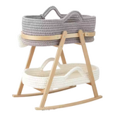 Rocking Stand for Baby Moses Basket Bassinet