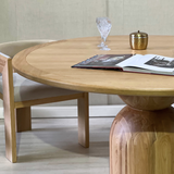 The Baobab Wood Round Dining Table
