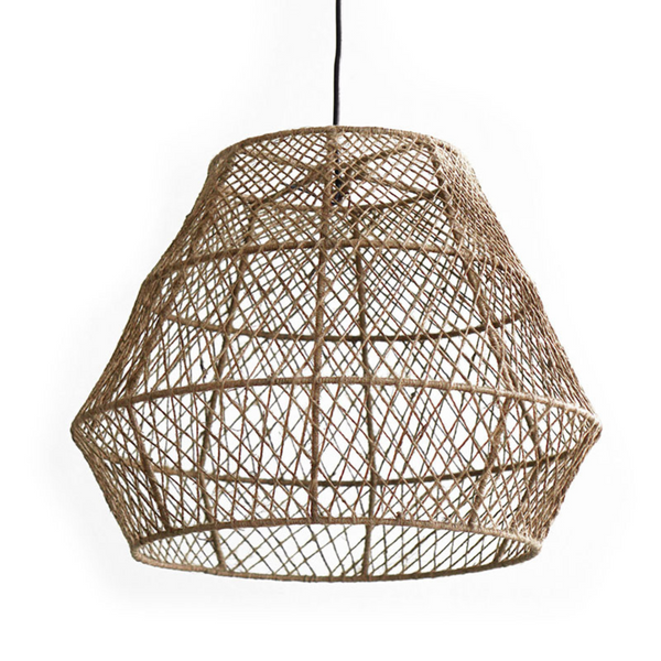 Dieng Plateau Jute Diamond Lampshade