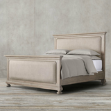 Indulge in royal luxury with our Chateau du Loir Royal Bed. Crafted from wood oak & rebound sponge, wrapped in linen. Available in natural, beige, black, & walnut colors in King, Queen, Double & Single sizes. Transform your bedroom into a sanctuary of opulence and relaxation with this elegant and sturdy bed.